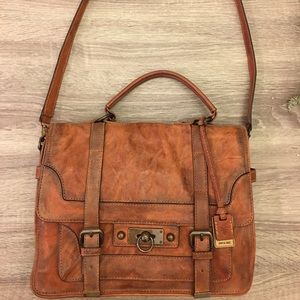 FRYE messenger bag.